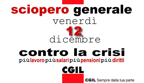 L'Italia si ferma contro la crisi. Un ossimoro