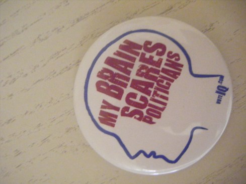 Il mio cervello spaventa i politici